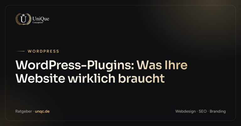 Beitragsbild: WordPress-Plugins, was Ihre Website wirklich braucht